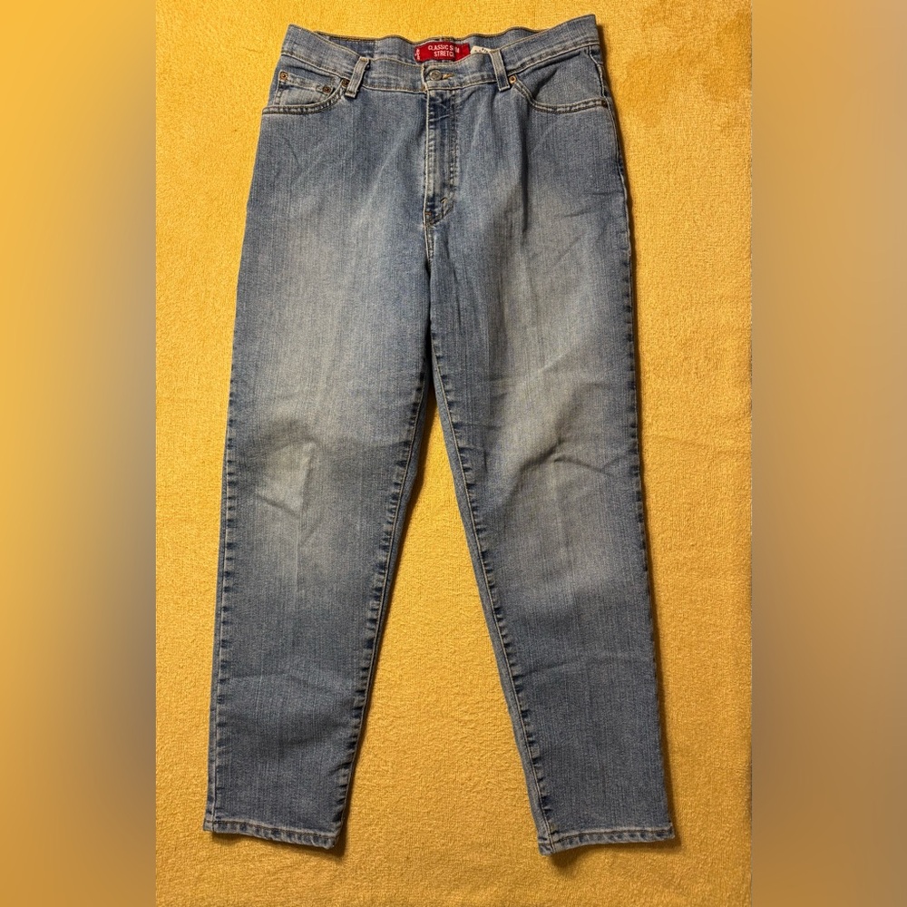 Levi's 512 Light Blue Straight Leg Jeans